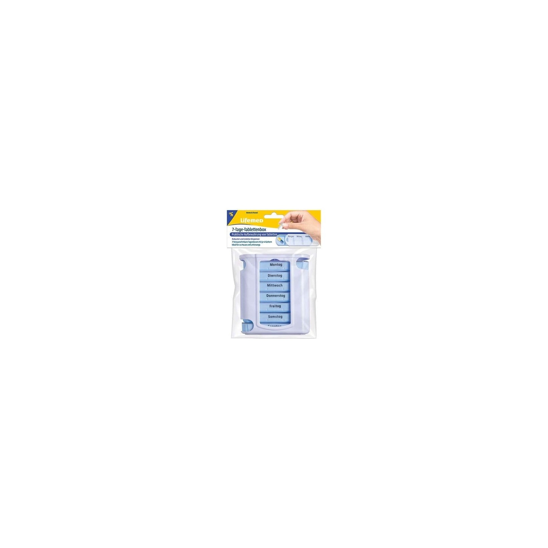 Lifemed 99457 Pill Box 7 Day Tablet Box