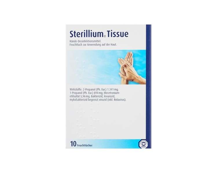 Paul Hartmann AG 9812290 Sterillium Tissue Hand Disinfection Wipes