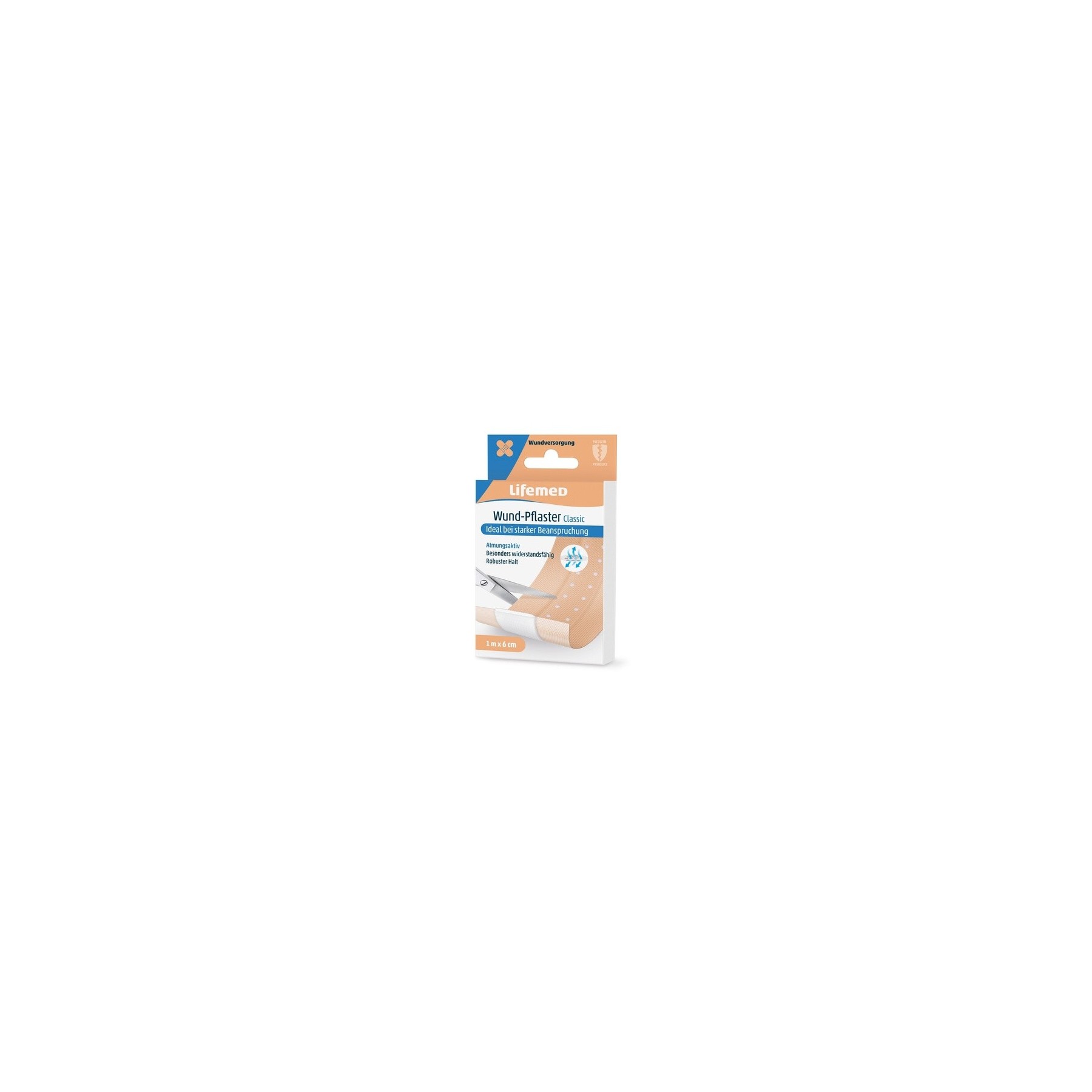 Lifemed Wound Patches 1m x 6cm Skin Color Classic