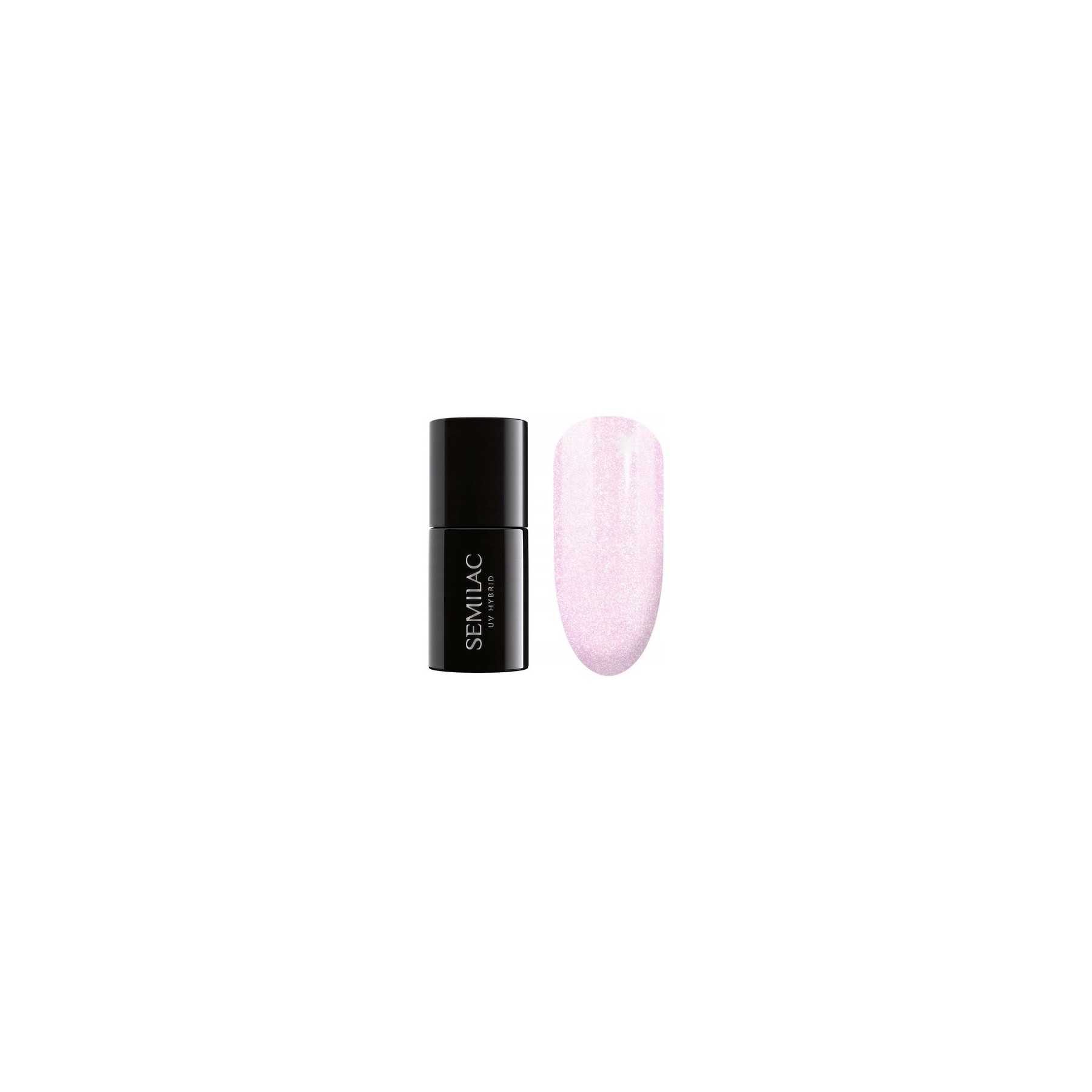 SEMILAC 390 Spark of Bare Love Nail UV Gel Polish 7ml Pink