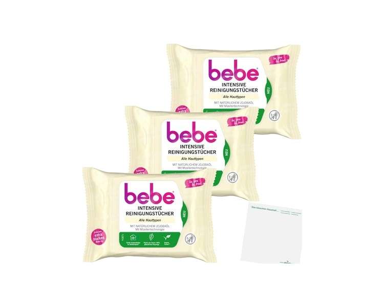 Bebe Young Care Intensive Cleansing Wipes for All Skin Types 75 Wipes