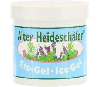 Krauterhof Ice Gel with Peppermint, Camphor and Menthol for Headaches, Stiff Neck, Joints and Muscles - Cooling and Soothing - 250ml