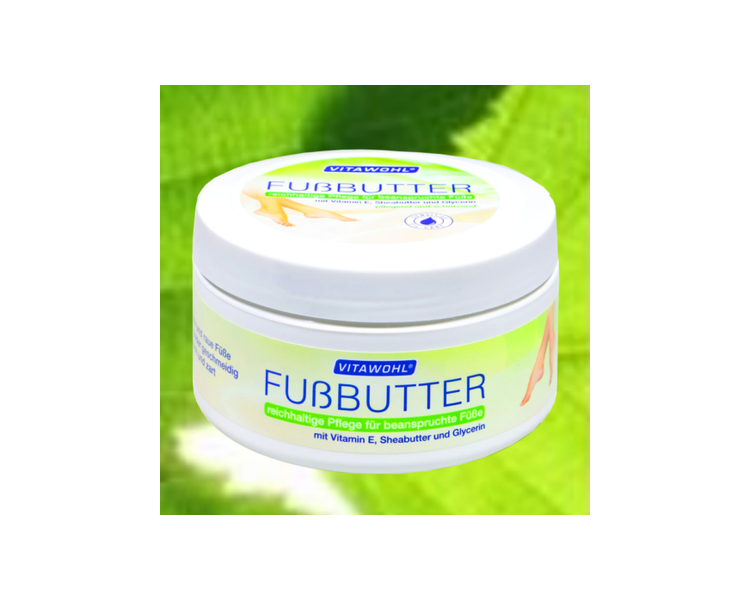 Vitawohl Foot Butter Foot Cream with Shea Butter 250ml