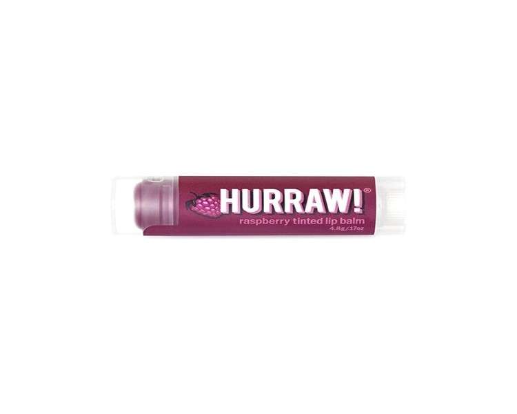 Hurraw! Raspberry Tint Lip Balm Pure Berry Tint