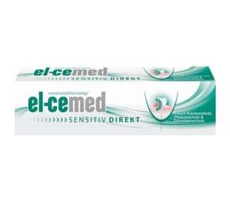 El-ce Med Sensitive Direct Toothpaste for Hypersensitive Teeth 75ml