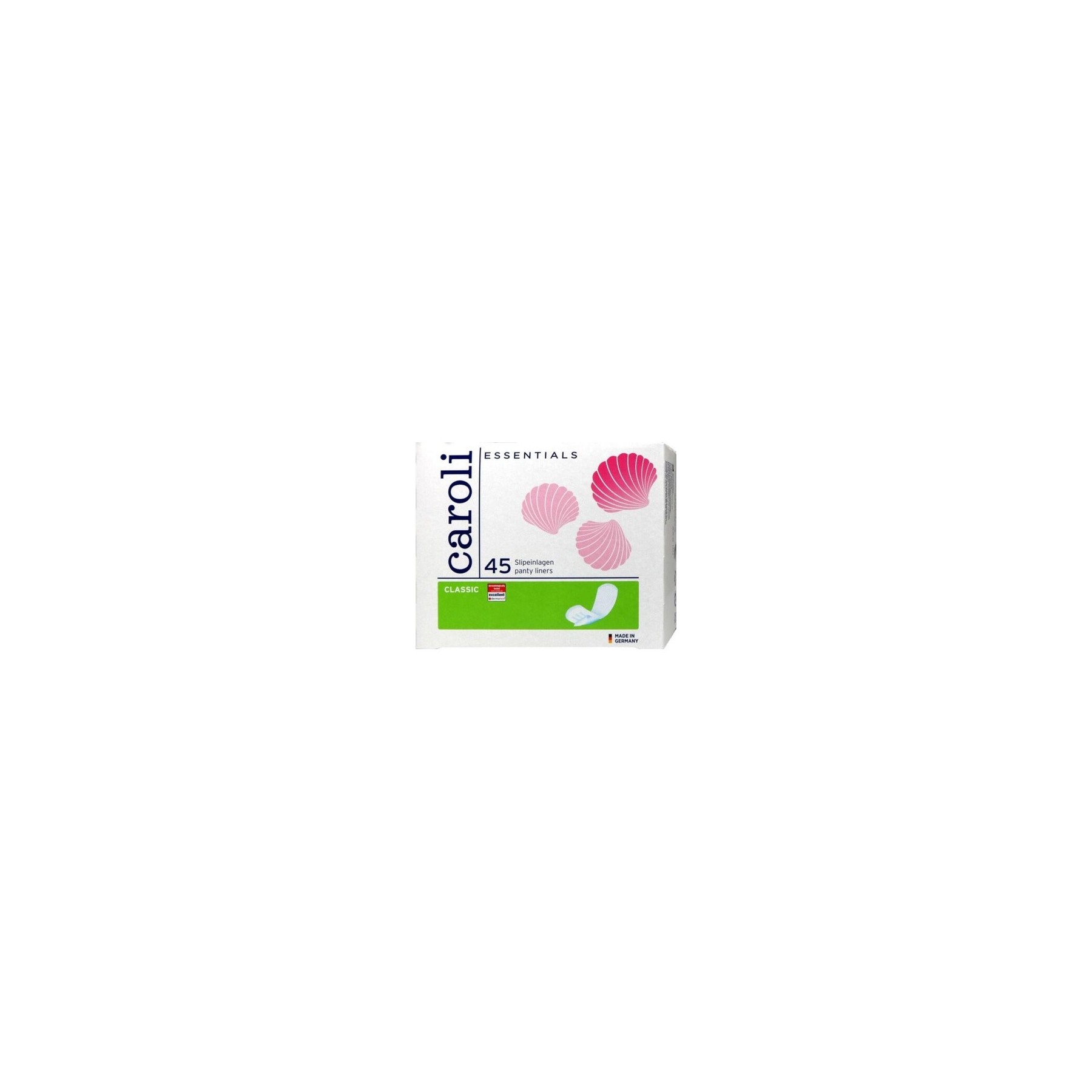 Caroli Classic Panty Liners 45 Pack