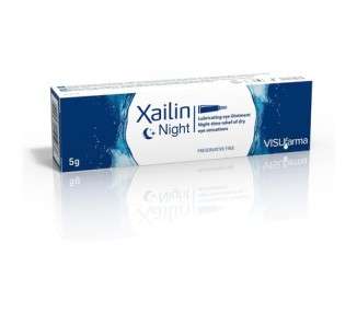 Xailin Night Preservative Free Eye Ointment 5 Grammes