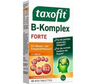 Taxofit B-Complex 40 Tablets