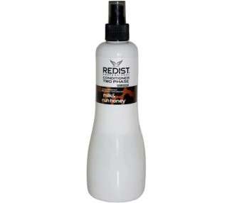 Redist 2Phase Hair Conditioner 400ml Hair Treatment Spray Hair Care Leave in without Rinse Hair Perfume Split Ends Remover Milk & Run Honey