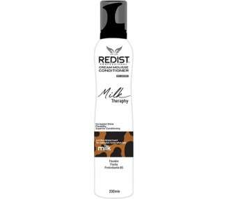 Redist Milk & Honey Mousse Conditioner Therapy for Increased Shine and Flexibility 200ml
