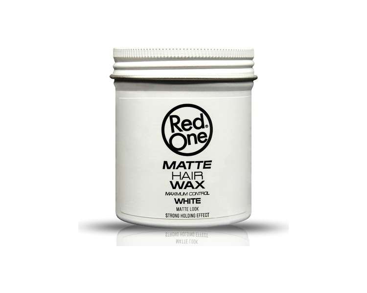Redone Hair Styling Matte Spider Hair Wax 100ml - Maximum Control Matte White