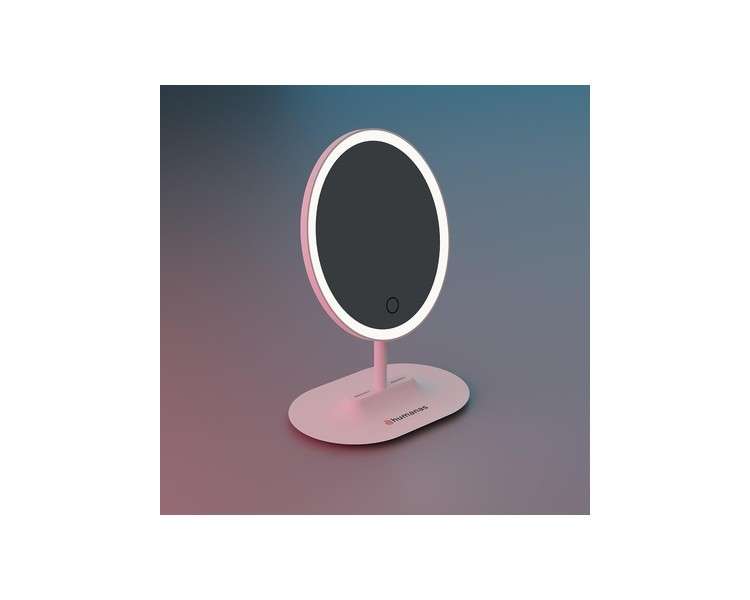 Humanas HS-ML03 Makeup Mirror with LED Lighting - White