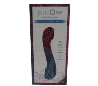 Plus One Thumping Arouser 10 Settings Rechargeable Silicone Stimulator
