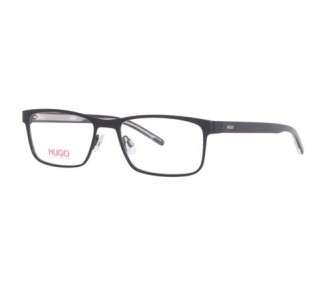 Hugo Boss HG-1005 N7I Matte Black/Crystal Eyeglasses Frame Men's Full Rim 55mm