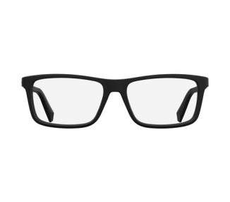 Polaroid D 330 Men's Glasses 0003 Matte Black Rectangular 54mm New 100% Authentic