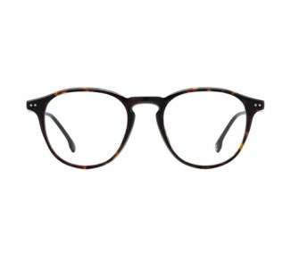 Carrera 8876 Men's Havana Rectangular Glasses 49mm New 100% Authentic