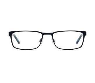 Hugo Boss 1075 Men's Glasses 0FLL Matte Blue Rectangular 56mm New 100% Authentic