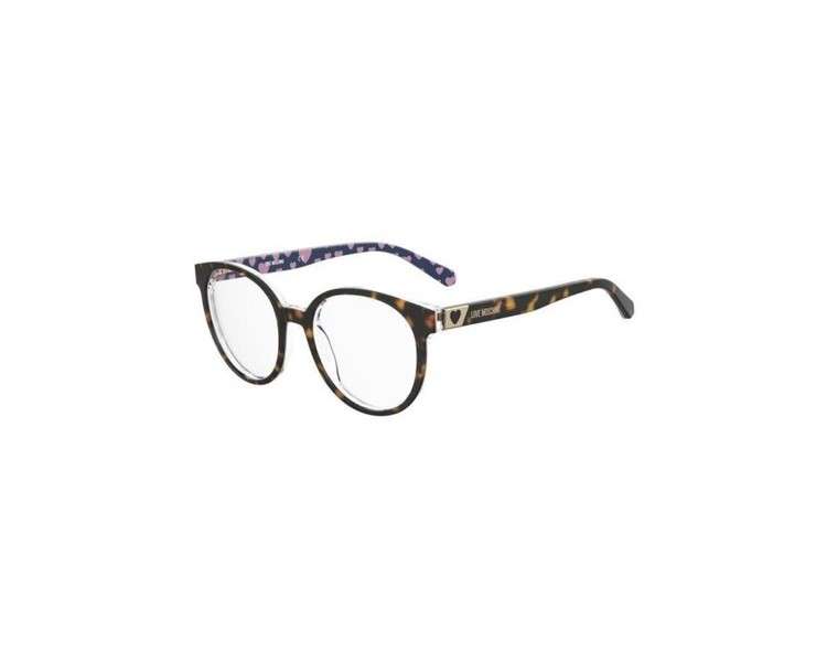 Love Moschino Eyeglasses MOL584 086 Tortoiseshell