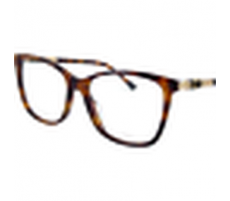 Jimmy Choo JC294/G Women's Plastic Eyeglasses Frame 0086 Dark Havana 54-17 Italy