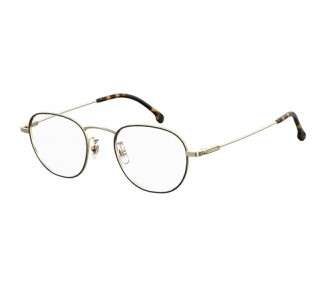 Carrera 217/G Square Prescription Eyewear Frames Gold Black 50mm