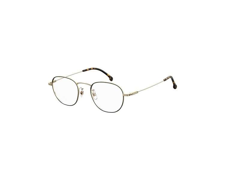 Carrera 217/G Square Prescription Eyewear Frames Gold Black 50mm