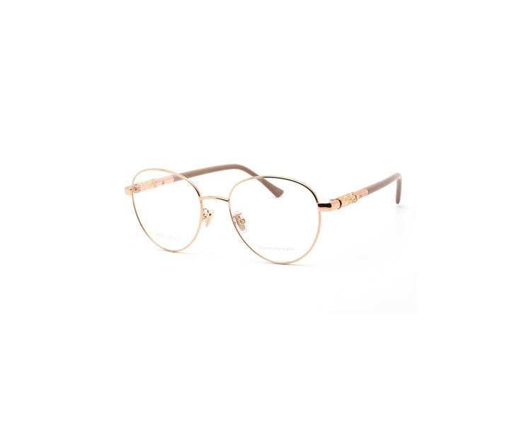 Jimmy Choo Men's Copper Gold Metal Rectangular Frame Eyeglasses JC296/G 0DDB 00