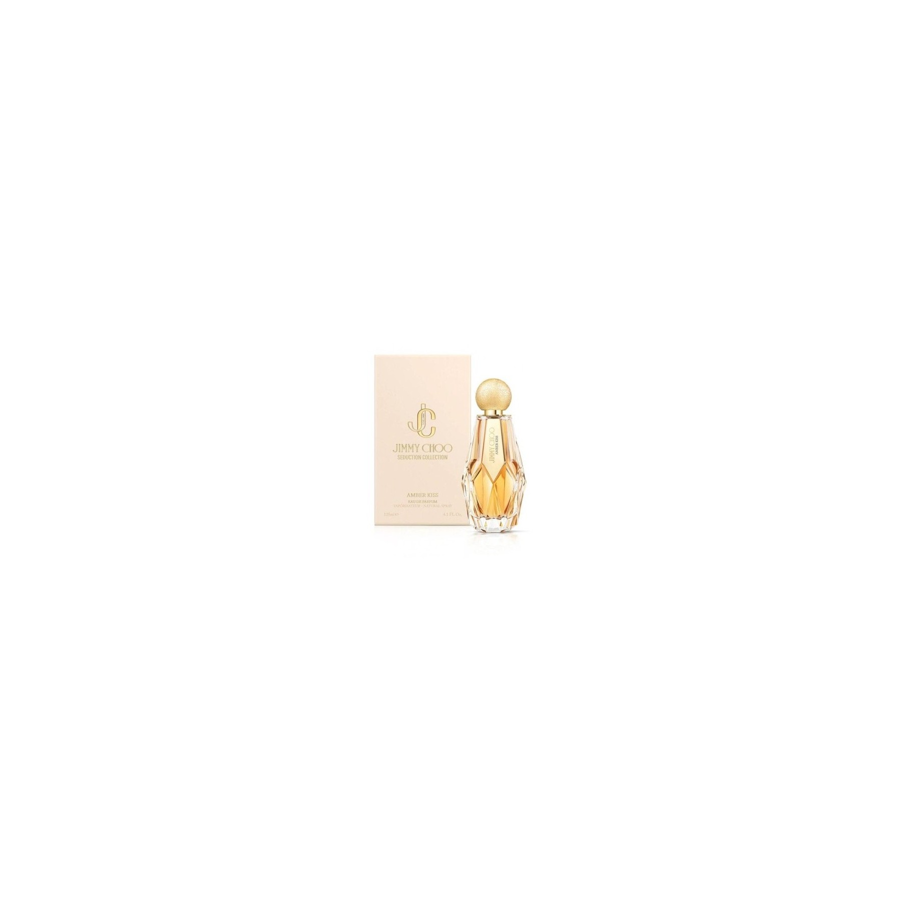 Amber Kiss by Jimmy Choo Brand New Women's Perfume EDP 125ml 4.1 Fluid Ounces Fragrance