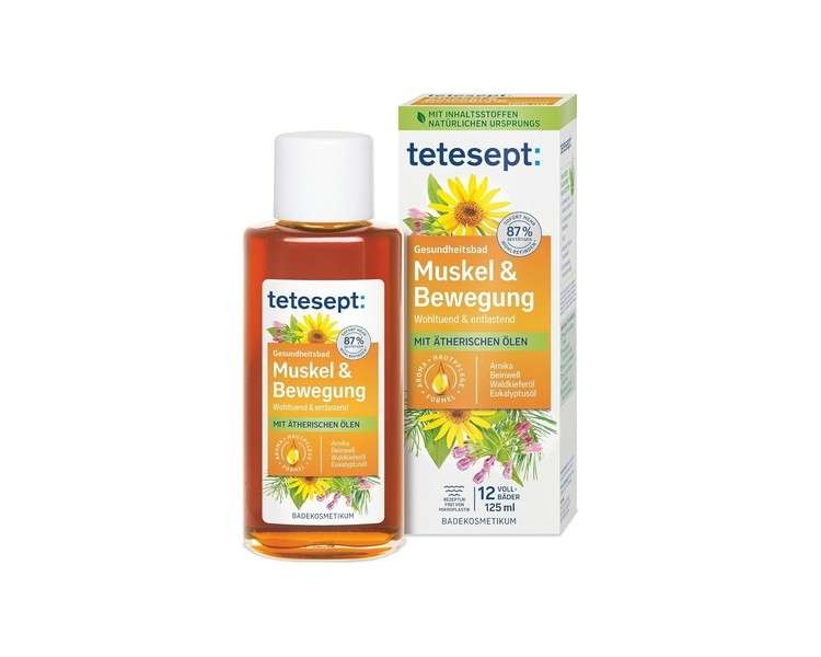 tetesept Muscle & Movement Bath Concentrate 125ml