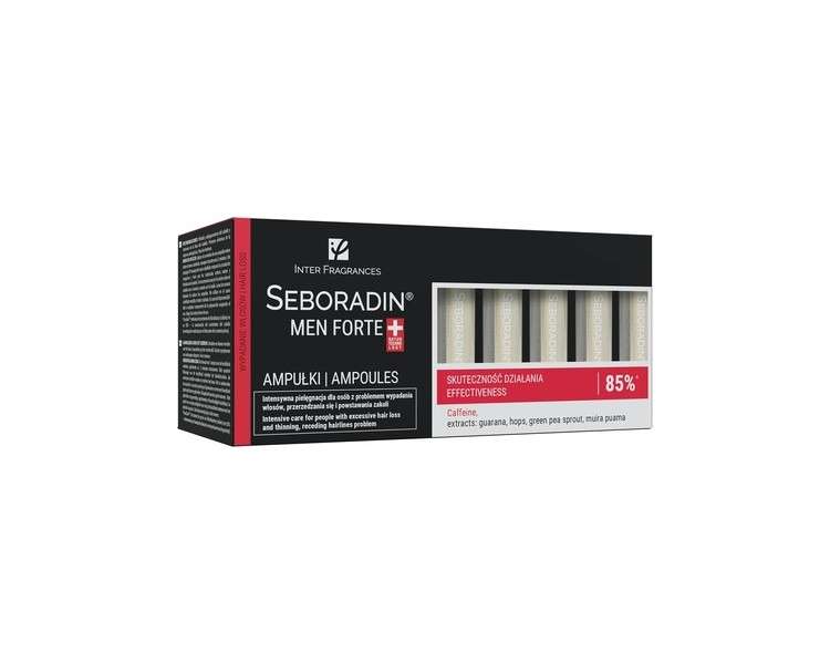 SEBORADIN Men Hair Growth Serum Ampoules 5.5ml - Pack of 14