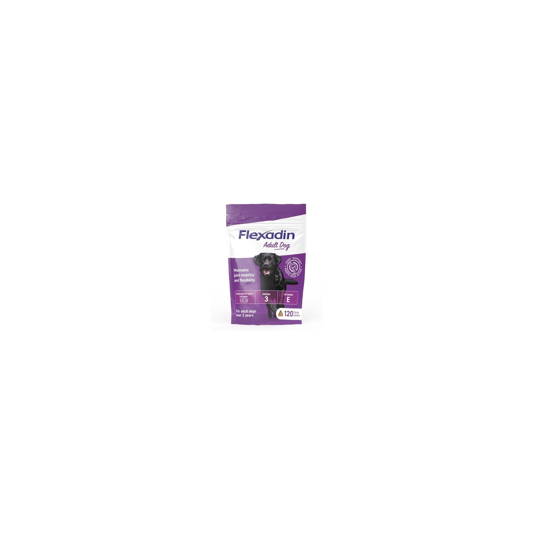 Flexadin Adult Dog Joint Supplement with UC-II for Mobility and Flexibility