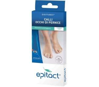 Epitact DIGITUBES Calluses on Fingertips and Corns Size S
