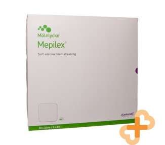 Mhc Mepilex Bandage 20 x 20 cm Soft Silicone Patch - Pack of 5