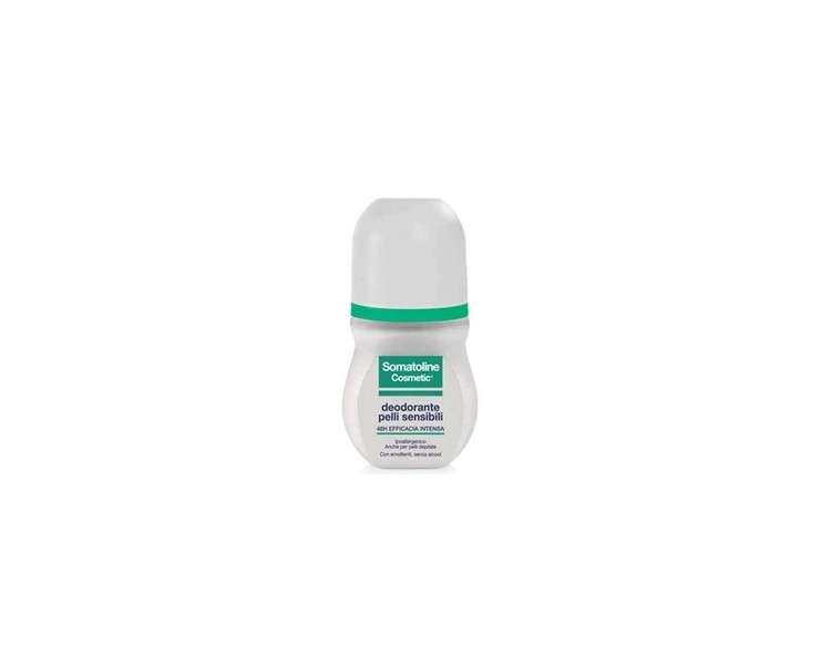Somatoline Cosmetic Deodorant for Sensitive Skin Roll-On 50ml