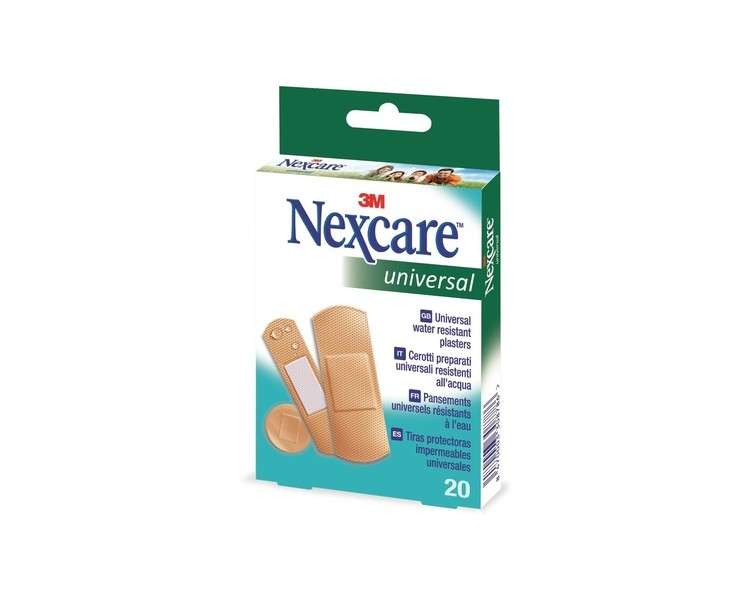 3M Nexcare Waterproof Protective Strips 20 Strips