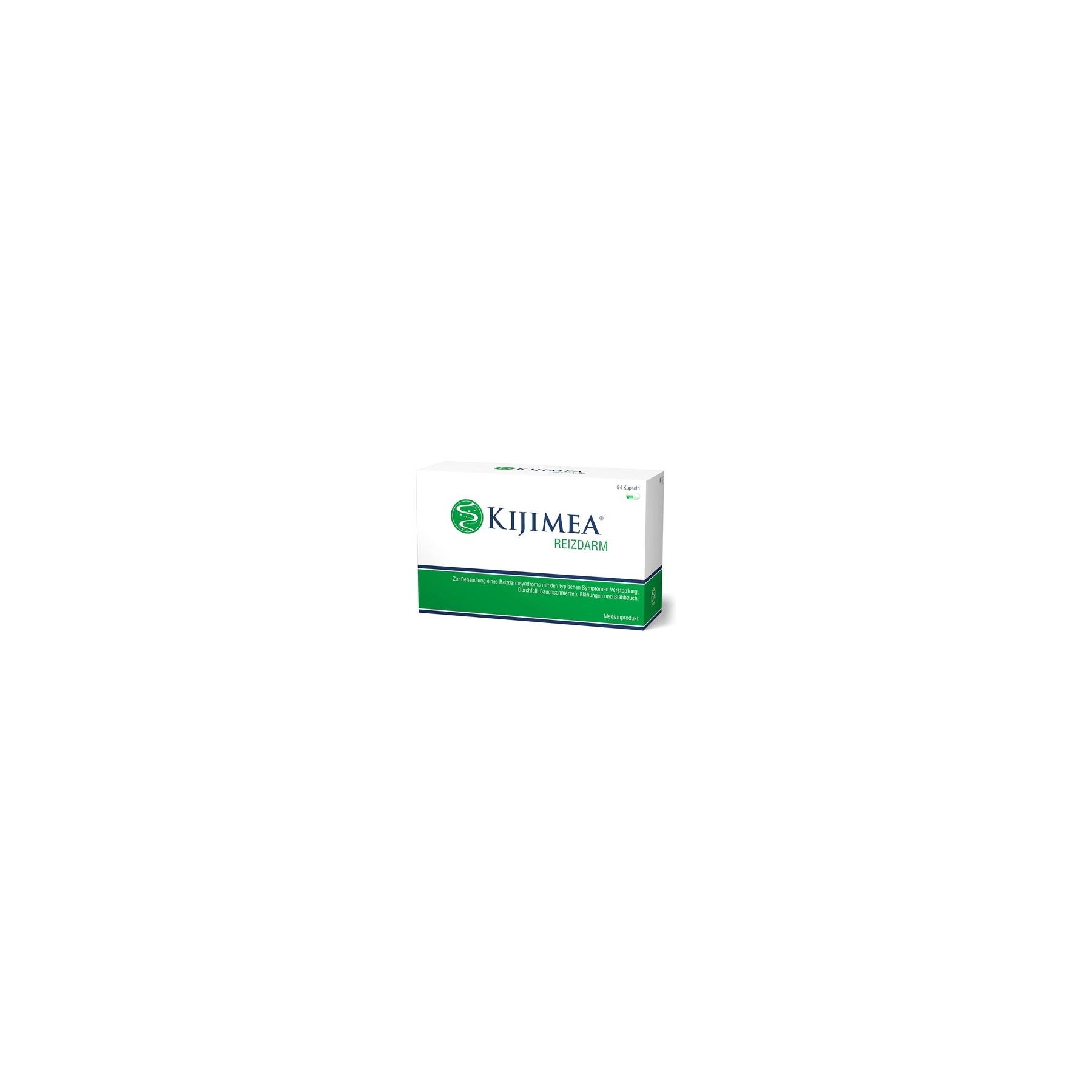 KIJIMEA Irritable Bowel Syndrome Therapy - Clinically Proven Effectiveness - Vegan, Gluten-Free, Lactose-Free - 84 Capsules