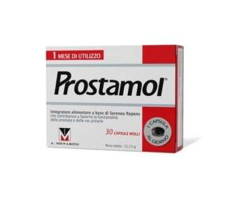 Prostamol Menarini 30 Soft Capsules
