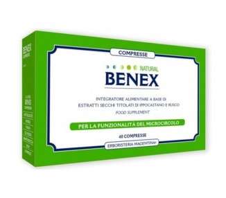 Herbalist Magentina Benex Dietary Supplement 40 Tablets