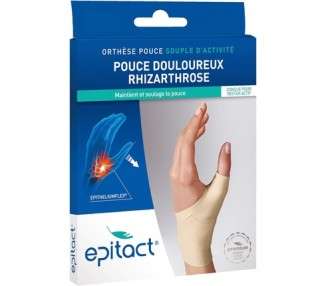 Epitact Supple Proprioceptive Orthosis Painful Thumb Right Hand - Size M