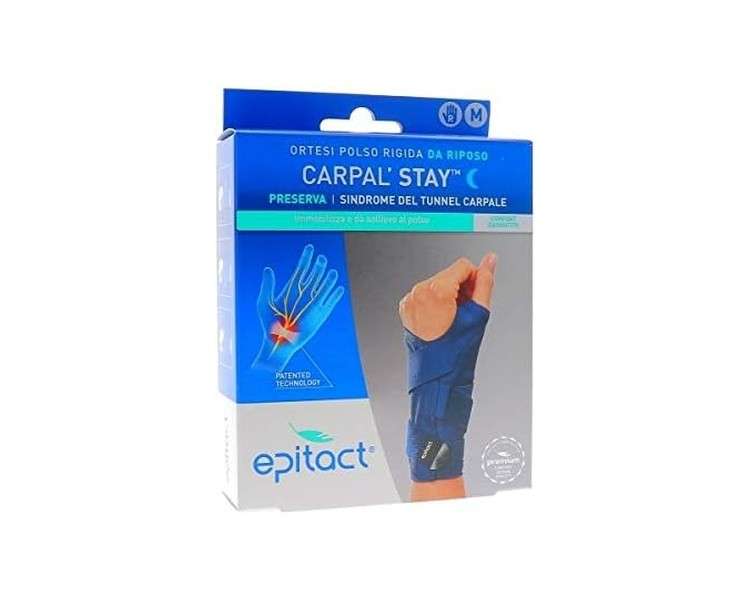 Epitact Carpal'Stay Flexible Wrist Orthosis for Right Carpal Tunnel Syndrome Size S