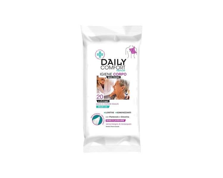 Diva International Daily Comfort Senior Body Hygiene Panni