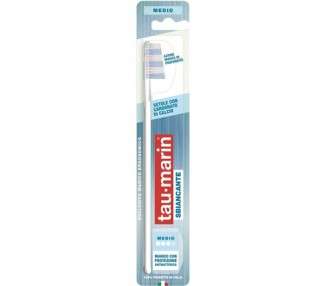 Tau-marin Professional 27 White Medium Antibacterial Toothbrush