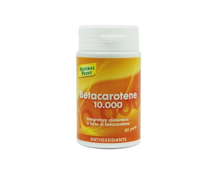 Natural Point Betacarotene 10000 Dietary Supplement 80 Pearls