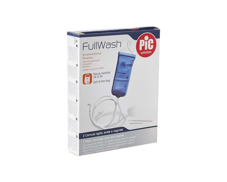 Specialist Supplements FullWash Enteroclisma Home Enema Kit with 2 Litre Capacity