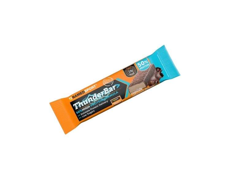 Named Sport Thunder Bar 50% Protein Exquisite Chocolate 50g