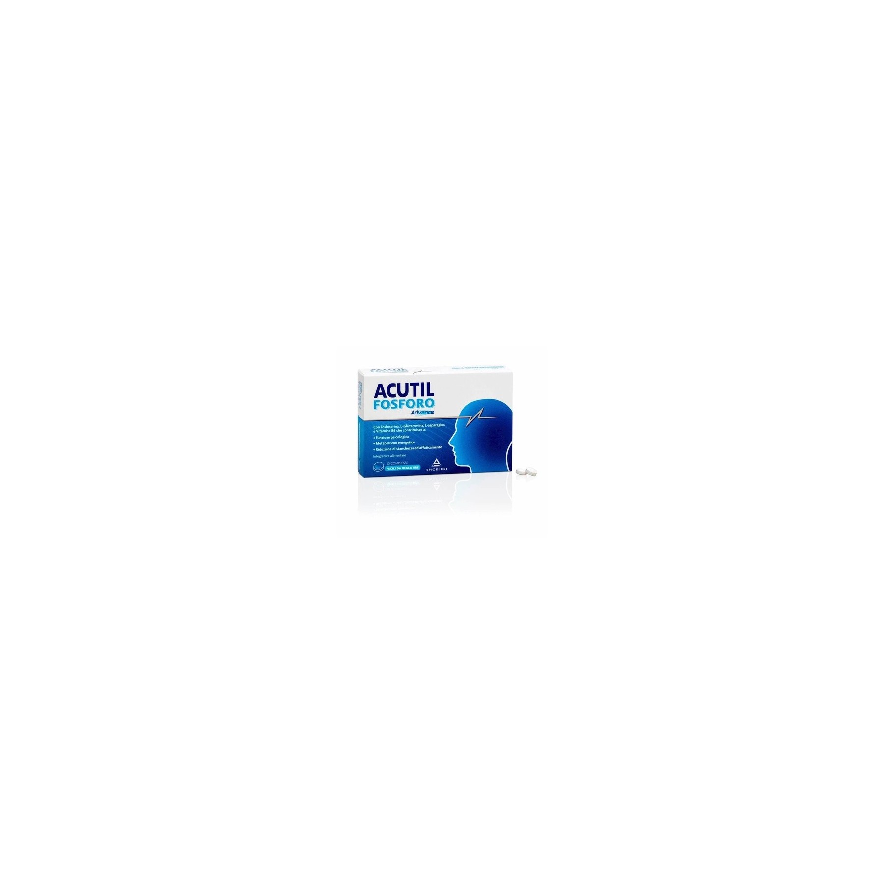 Angelini Acutil Fosforo Advance Dietary Supplement 50 Tablets