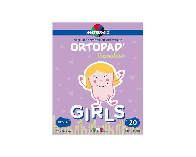 Abbott Ortopad Cer Ocul Girls Med 20Pz 20 Pieces