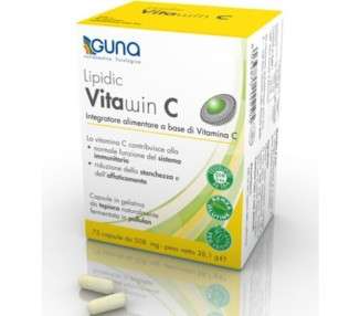 Lipidic Vitawin C GUNA 75 Capsules