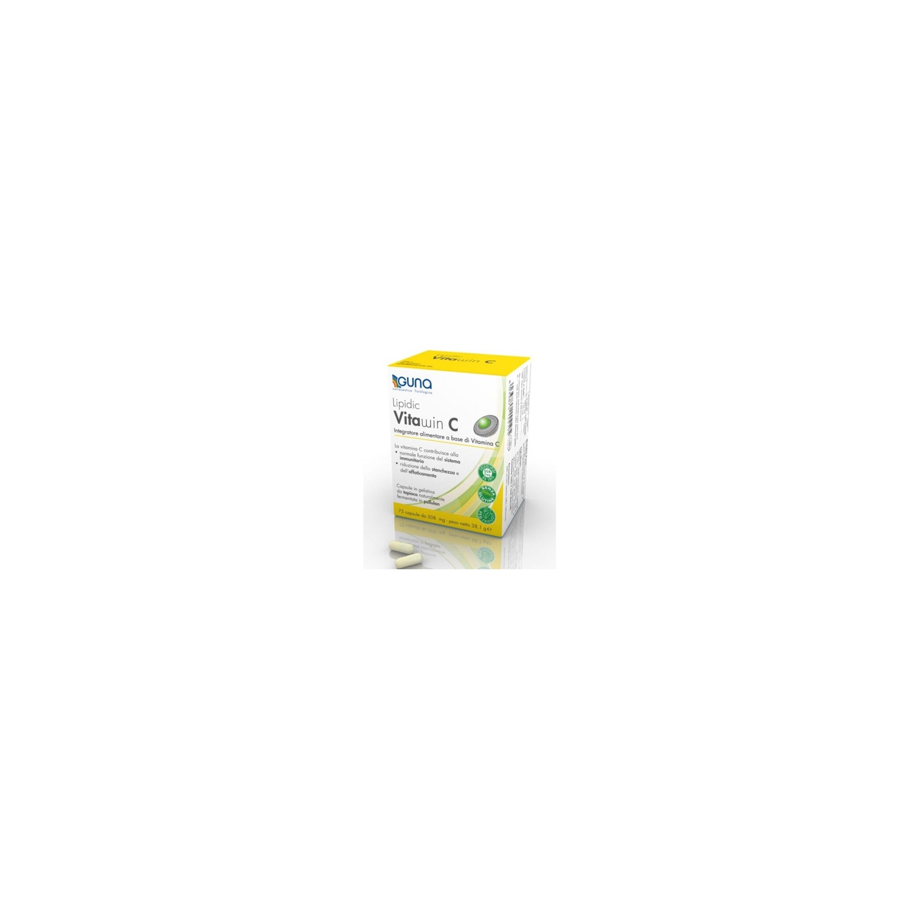 Lipidic Vitawin C GUNA 75 Capsules