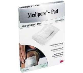 3M Italia Medipore+Pad Medical 10x15cm 5pcs