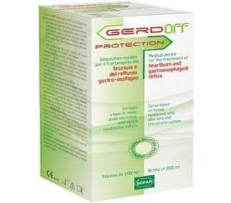 Sofar Gerdoff Protection Syrup for Heartburn and Gastroesophageal Reflux 200ml